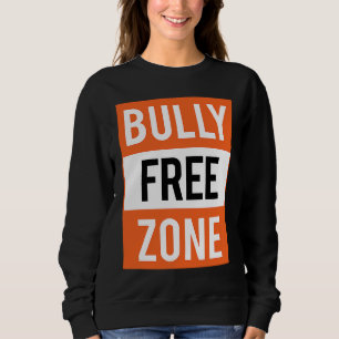 Moletom Zona Livre de Bullying Anti Bullying Pare Conscien