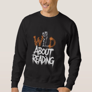 Moletom Zoo Animal Reader Lover Bibliotecário Livros Selva
