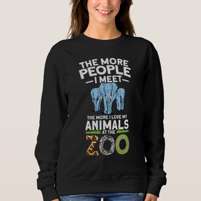 Moletom Zoo Animal   Zookeeper (Frente)