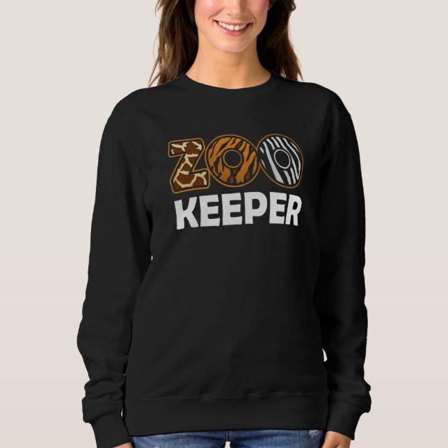 Moletom Zoo Keeper Zookeeping Zoos Keeping Zookeeper (Frente)