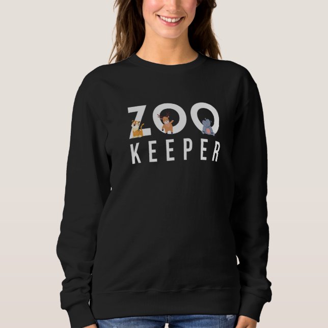 Moletom Zookeeper Animal Keeper 2 (Frente)