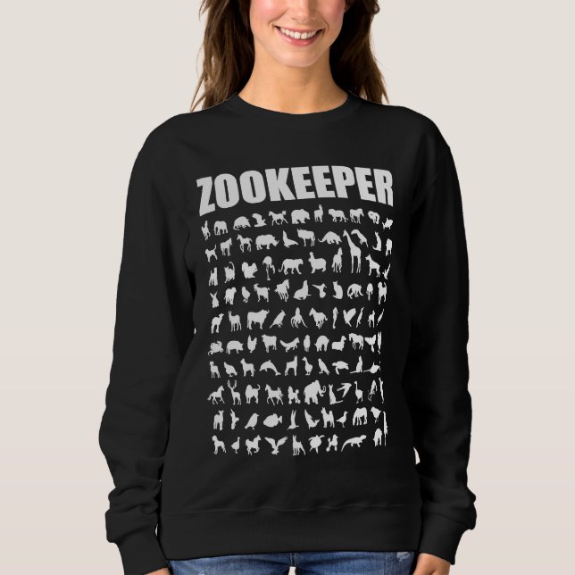 Moletom Zookeeper  Animal Keeper Saying Zoo Keeper (Frente)