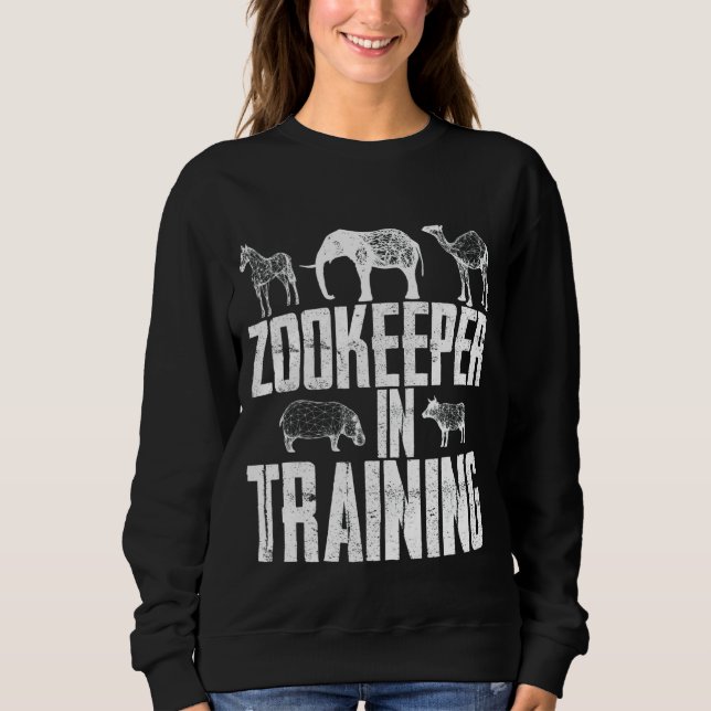 Moletom Zookeeper Em Treinamento (Frente)