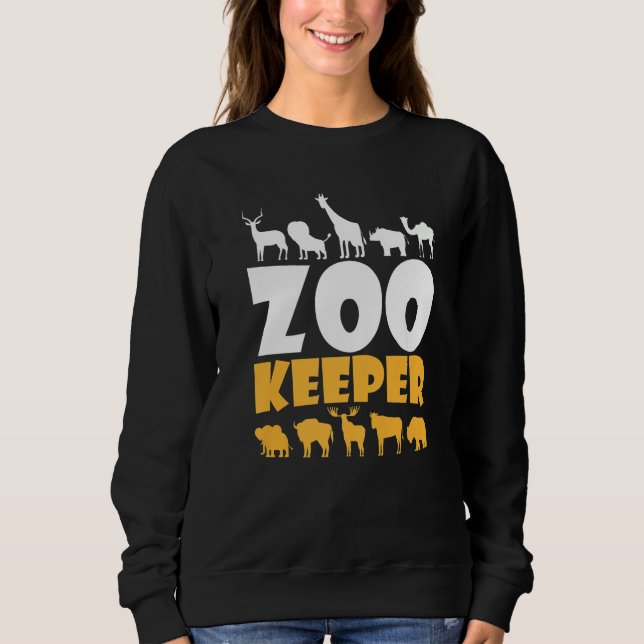 Moletom Zookeeper Safari Animal Wildlife Zoologists Savann (Frente)
