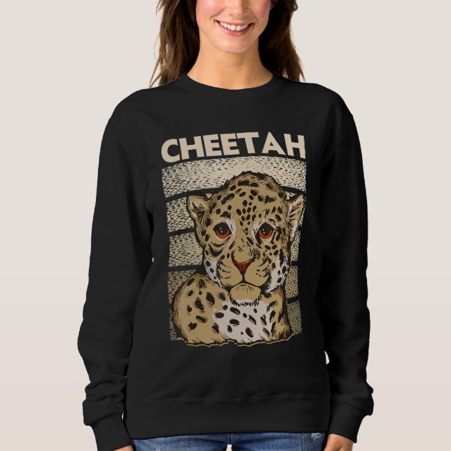 Moletom Zookeeping Wildlife Animal Zookeeper Cheetah 2 (Frente)
