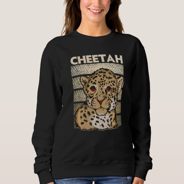 Moletom Zookeeping Wildlife Animal Zookeeper Cheetah  2 (Frente)