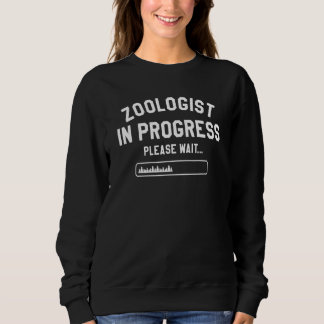 Moletom Zoologist In Progress Please Wait Wildlife Biologi
