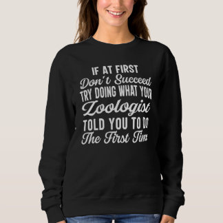 Moletom Zoologist Quote Zoology Animal for Men Women