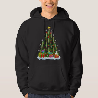 Moletom Zucchini Xmas Tree Lighting Papais noeis Zucchini