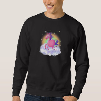 Moletom Zuna The Unicorn Colorful Rainbow Fantasy
