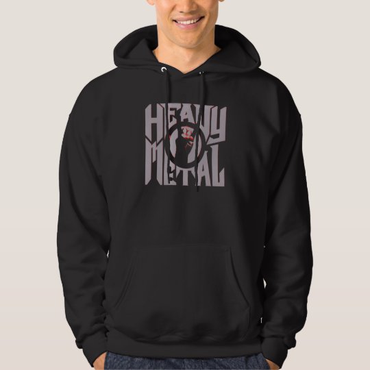 Moleton com capuz Heavy Metal Moletom