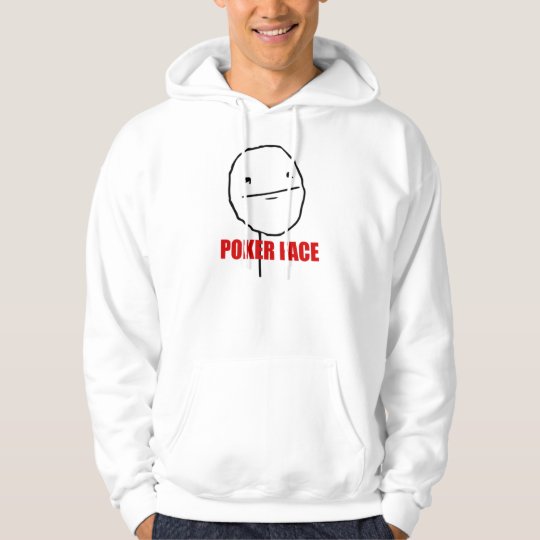 Moleton Meme Poker face Moletom