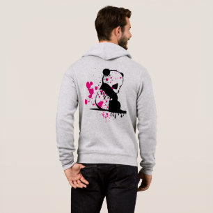 Moletons com capuz zip para homens