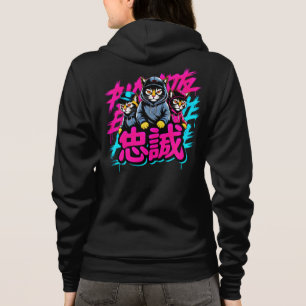 Moletons de Gato de Rua Edgy para Mulheres