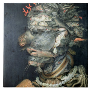Molhe, (óleo em canvas), Arcimboldo, Giuseppe