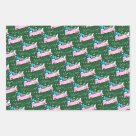 Molho de Natal - pinguins, caminhões, pão de gengi