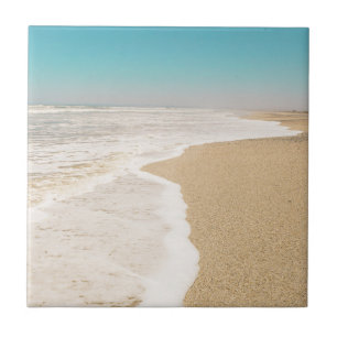 Molho Pastel Ocean Sandy Beach Sky Waves Foam