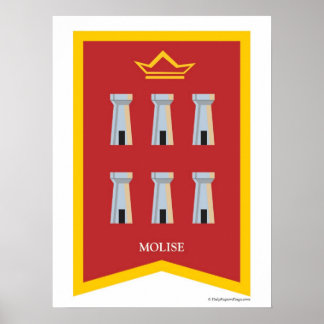 Molise Itália Região Poster