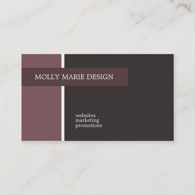 Molly Marie Cartões de visitas (Frente)