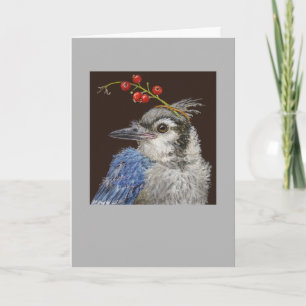 Molly, o cartão azul-jay