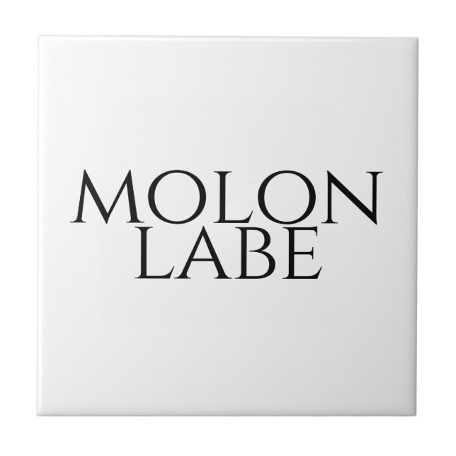 Molon Labe (Frente)