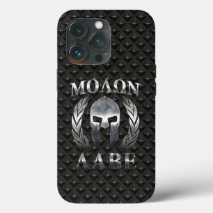 Molon Labe Spartan Helmet Laurels