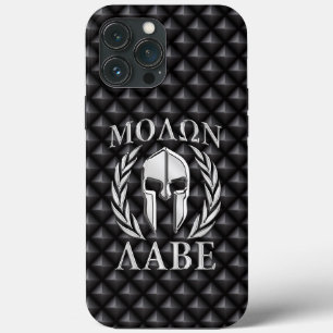 Molon Labe Spartan Helmet Laurels