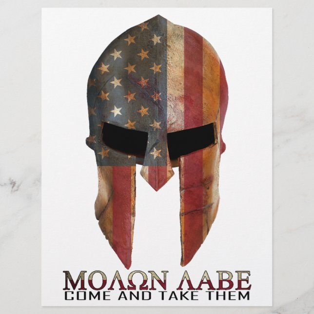 Molon Labe - Venha e leve-os a EUA Spartan (Frente)