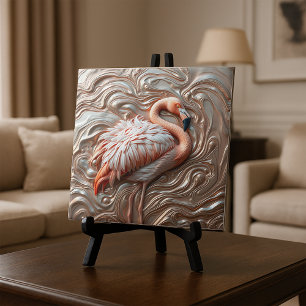 Molten Dourado Cobre e Prata Graceful Flamingo