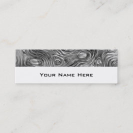 Molten impressão cartão de visita magrelo branco