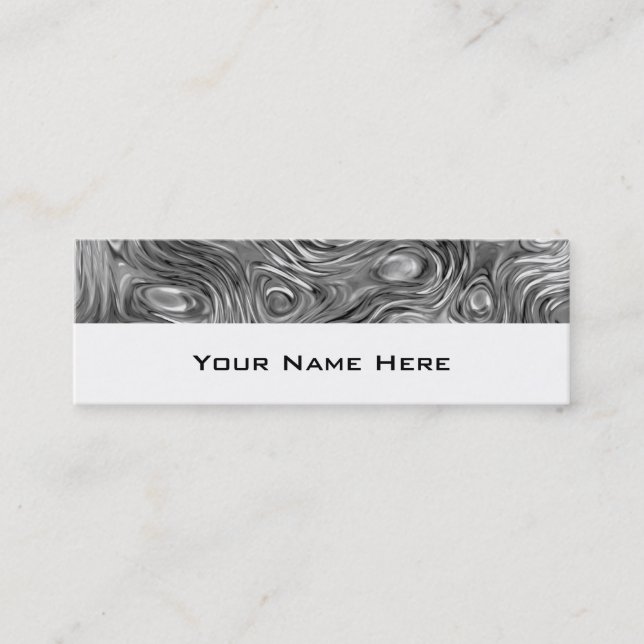 Molten impressão cartão de visita magrelo branco (Frente)