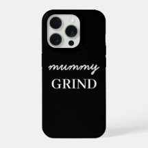 Mom Hustle Modern Script Black Mother's Day