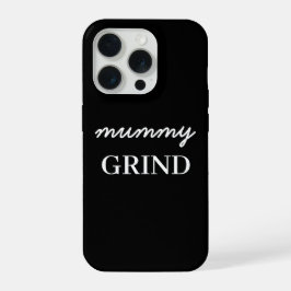 Mom Hustle Modern Script Black Mother's Day