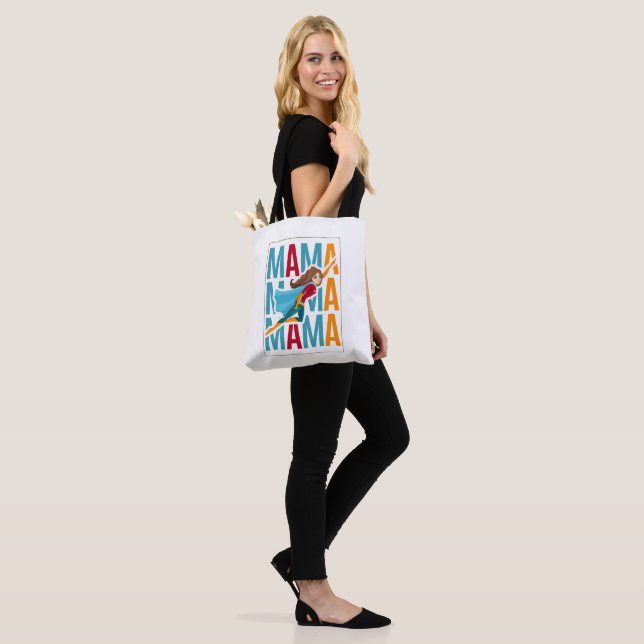 Mom Lifee Tote Bag Fun Quote Design  (No(a) Modelo)