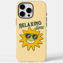 Momento RELAXANTE sol sorridente de óculos de sol