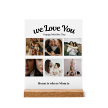 Momentos com a mãe - Sinal acrílico