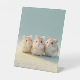 Momentos de Amizade Trio de Hamster Chubby