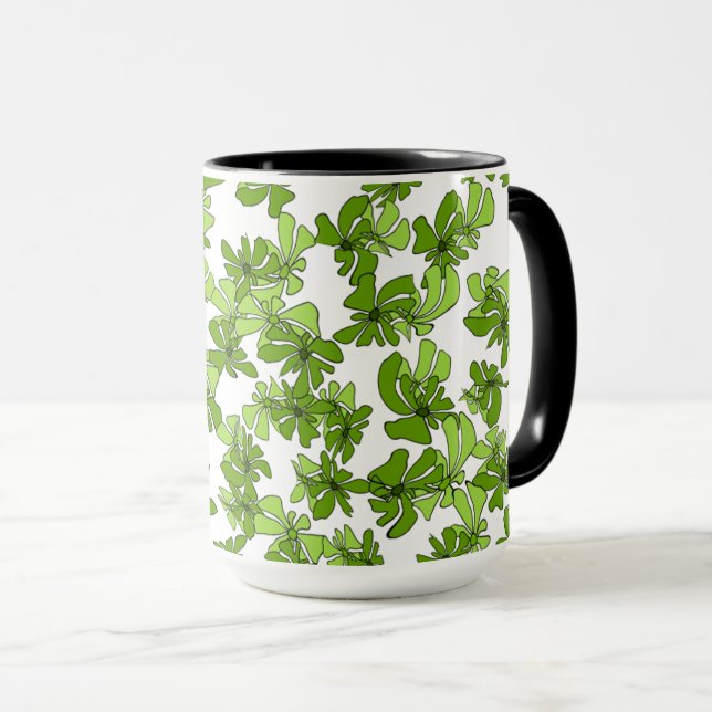 Momentos Exuberantes: Caneca de Café Inspirada na  (Frente Esquerda)