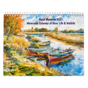 Momentos Havel 2026 – Calendário de Aquarela do Ri