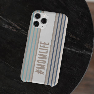 Momlife turquesa azul e bege