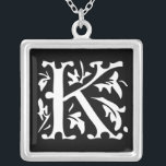 Momograma Colar Prata<br><div class="desc">Colares de Manutenção Escolha Término Dourado Prateado Prateado ou Personalizado Personalizado Único Silver Silver Silver!Colares de Festas de casamento de Presença de Natal - para alterar a cor de fundo - clique em personalizar - clique em editar - escolha a última ferramenta no menu suspenso e escolha entre uma das...</div>