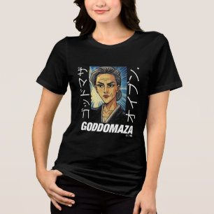 MOMOKO HEAD BW SKETCH SHIRT Tri-Blend