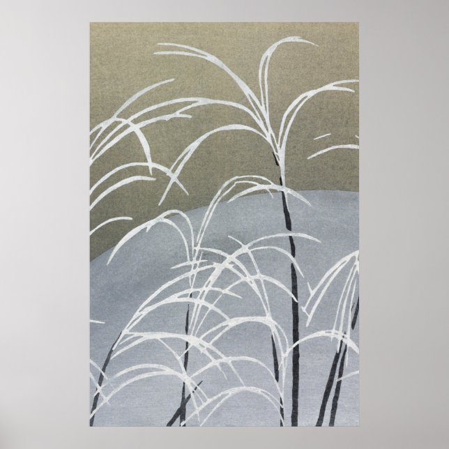 Momoyogusa Flores Vintage Poster japonês (Frente)