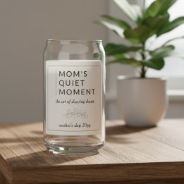 Mom's Quiet Moment Minimal Botanical Mother's Day