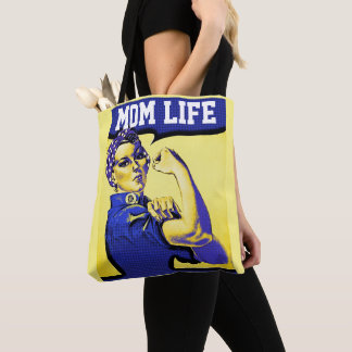 MON LIFE ROSIE A PURA DO SACO DE TOTE DO RIVETOR