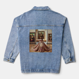 Mona com uma linda garota que é linda.