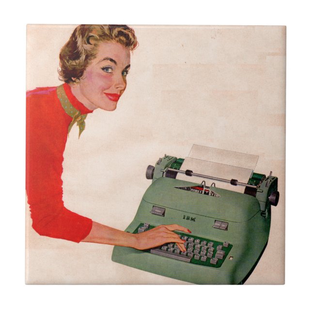 Mona e sua nova máquina de escrever (Frente)