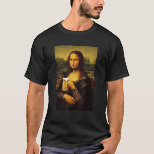 Mona Engraçada Beba Cerveja Camisa Engraçado Beben