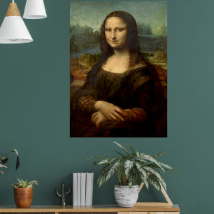 "Mona Lisa" Art Poster Impressão