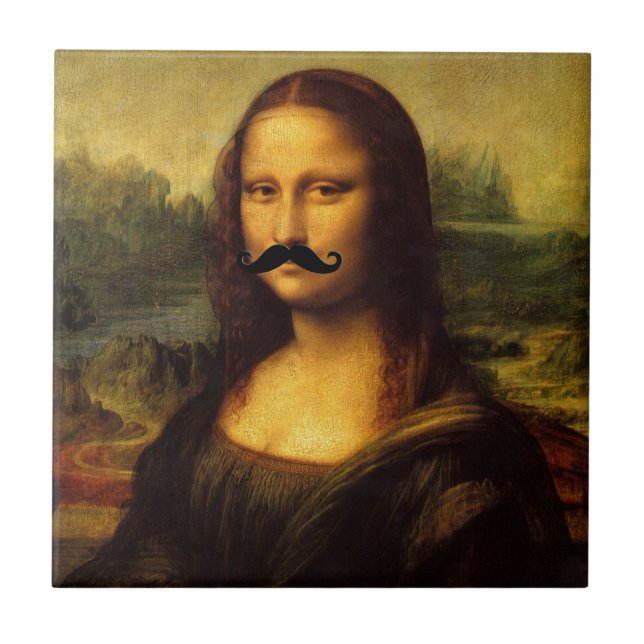Mona Lisa Com bigode (Frente)
